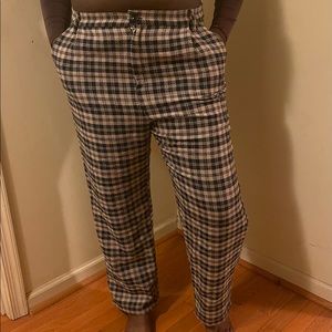 Plaid Pants